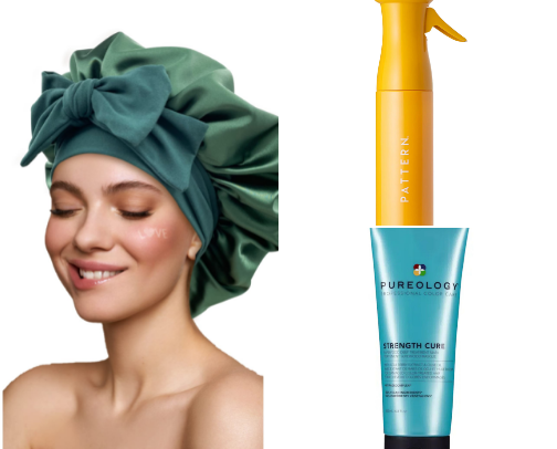 My favourite hair products cover photo collage