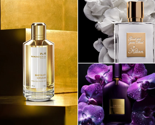 Perfumes that turn heads🤩 cover photo collage