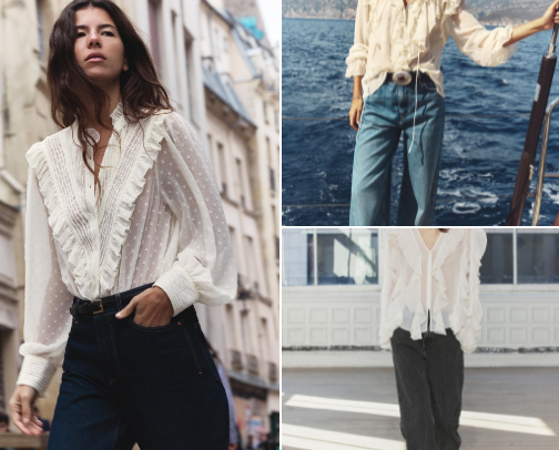 Fashion and Trends Blouses and Shirts (classic,chic,elegant,basic wtc) Fall Winter 2024/2025 cover photo collage