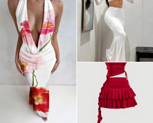 Summer outfits from SHEIN☀️🌺 cover photo collage