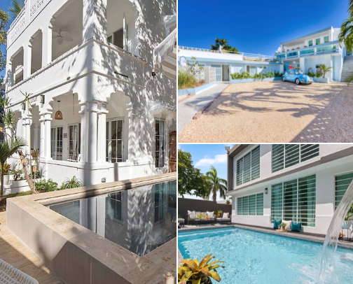 11 VRBOs in San Juan, PR to host an EPIC bachelorette, birthday or girls trip 🇵🇷🏝️ cover photo collage