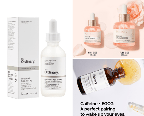 Skincare cover photo collage