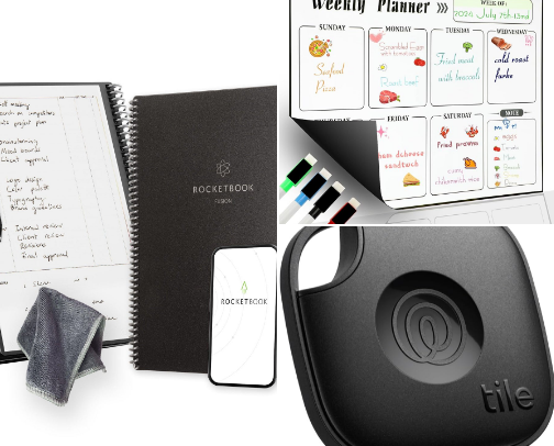 🧠 MOM BRAIN FIXES (Products That Make Life Easier) cover photo collage