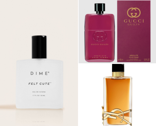 Fragrances cover photo collage