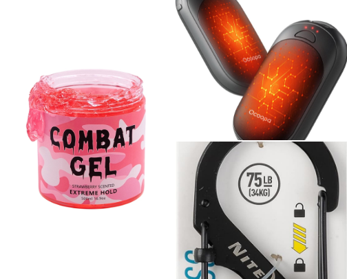 Military girl must-haves cover photo collage