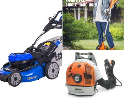 Yard & Outdoor Power Essentials cover photo collage