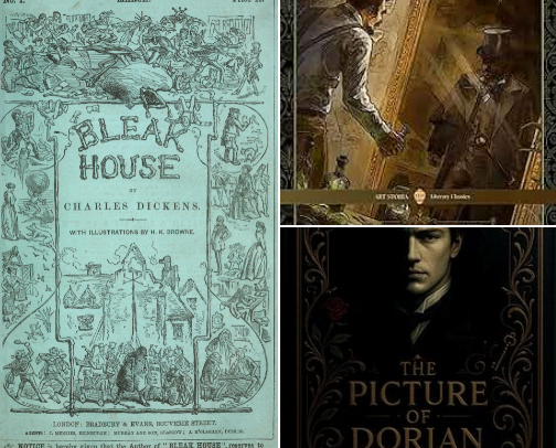 The Literature of Victorian London: Smoke, Silk, and Shadows cover photo collage