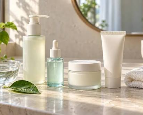 What you’d find in my Skincare Stash cover photo collage
