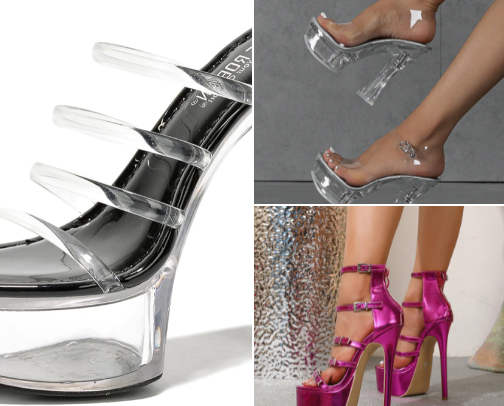 Ladies heels 👠 cover photo collage