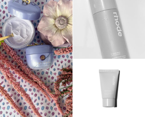 Must-Have Skincare and Makeup Staples In My Routine 🩵 cover photo collage