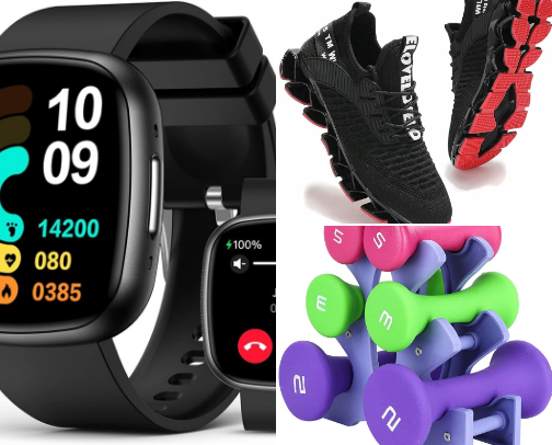 Fitness Gear That Makes You Want to Exercise cover photo collage