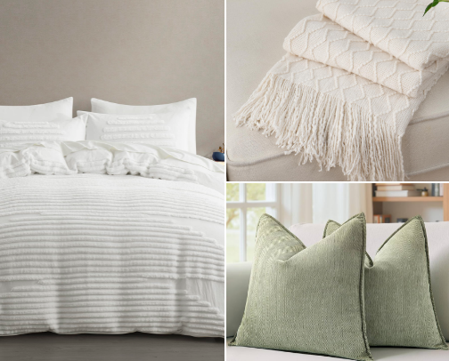 Soft Peaceful Bedroom cover photo collage