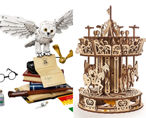 Improve Your Brain -  BUILD Legos Puzzles & more cover photo collage