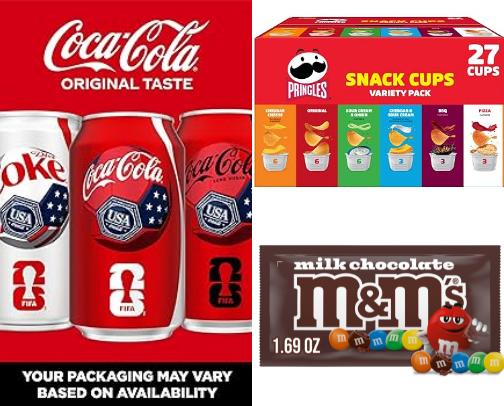 Amazon's favorite foods and beverages cover photo collage