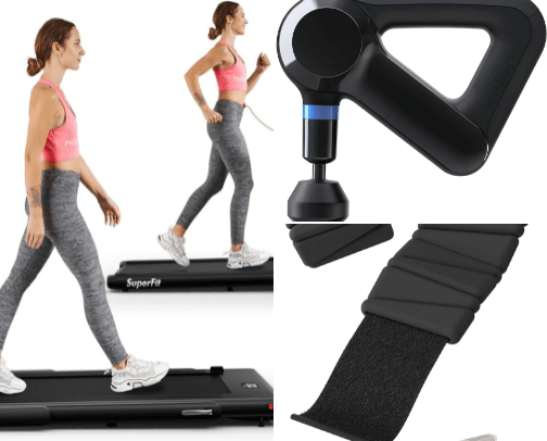 Gym and workout finds cover photo collage