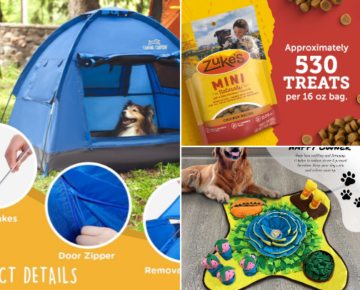 If You Have a Dog, RUN, Don't Walk to Buy These cover photo collage