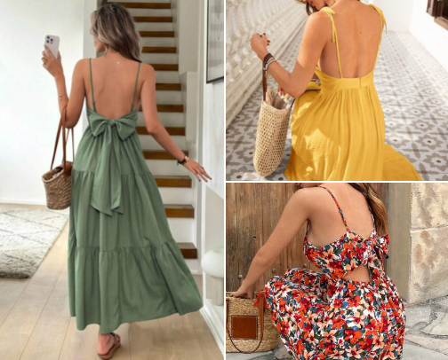 SHEIN DRESS for WOMEN cover photo collage