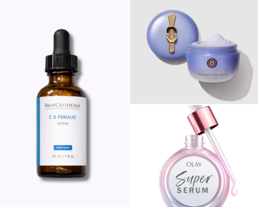 ✨Top Beauty Favorites for Women Over 40✨ cover photo collage