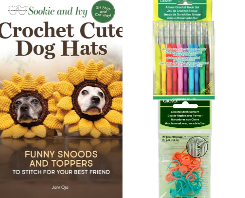 My favorite crochet products as a full-time crocheter and pattern writer 🧶 cover photo collage