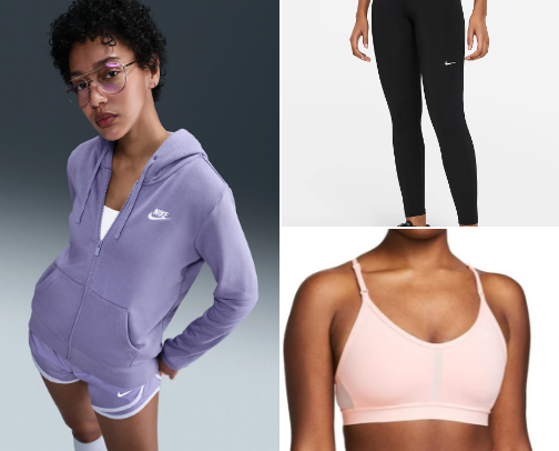 Clothes - Nike cover photo collage