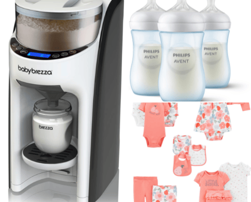 Baby must haves! cover photo collage