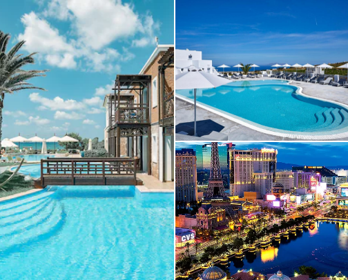 Top Hotels, Dream Destinations to Explore cover photo collage