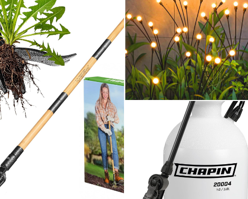 BBQ, Gardening, Backyard/Patio, and Dog Essentials cover photo collage