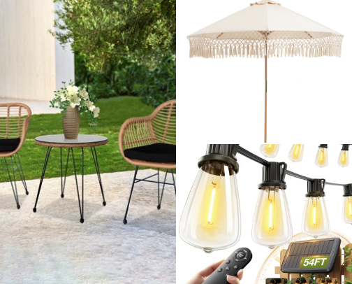 backyard bliss cover photo collage