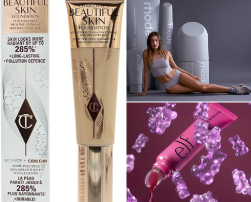 Skincare and Makeup cover photo collage