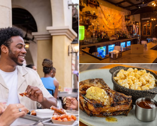 The Ultimate Orlando Dining Blueprint: Parks, Resorts & Local Gems cover photo collage