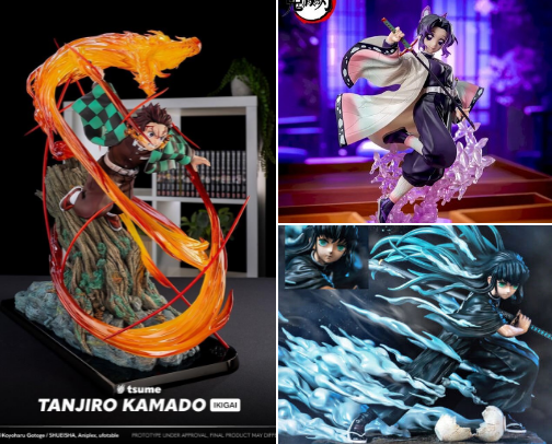 Kimetsu no Yaiba Figures for Ultimate Collectors cover photo collage