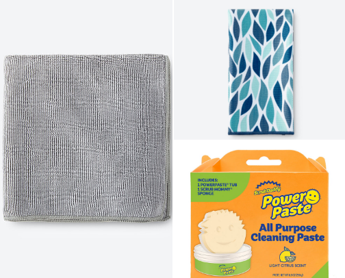 Cleaning supplies you NEED cover photo collage