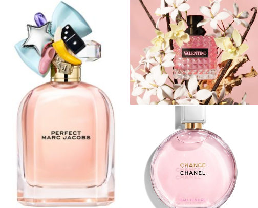 >$100 Perfumes cover photo collage