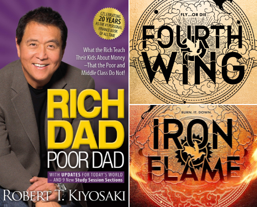 My favorite book recs cover photo collage