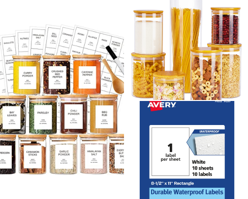DIY Pantry Organization with Tutorial cover photo collage