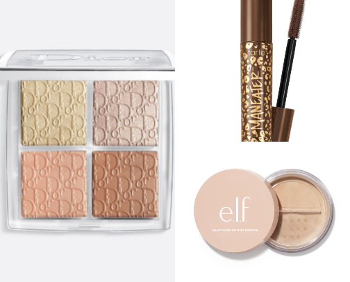 beauty recs!! cover photo collage