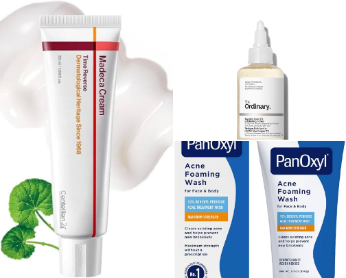 The best skin care recs cover photo collage