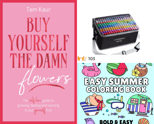 My Favorite Self Love Hobbies cover photo collage