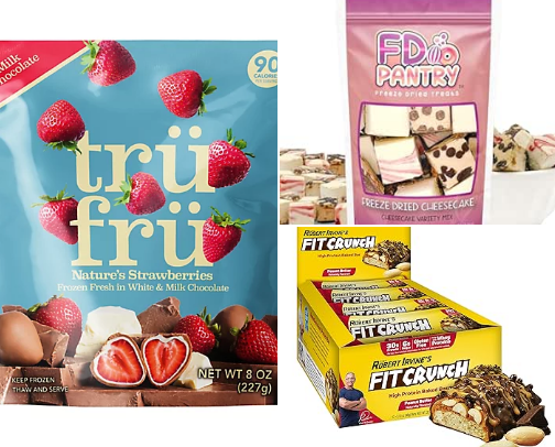 Snacks and Supps cover photo collage