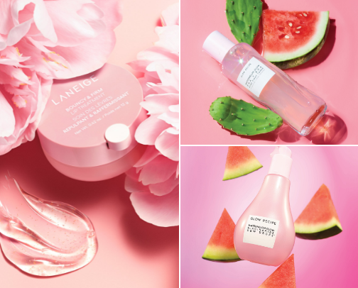 🌸 My Skincare recs cover photo collage