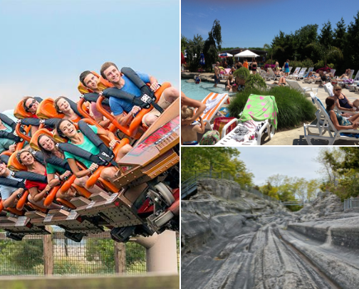 THE BEST GETAWAY IN OHIO 🎢✈️🤪🥳 cover photo collage