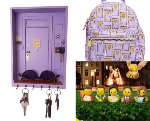 Frankie Says Relax... and Find Friends Merch 🐥🪿🚖☕️ cover photo collage