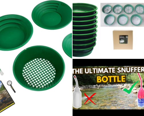 Gold Prospecting for Beginners (Cheap Gear That Actually Works) cover photo collage