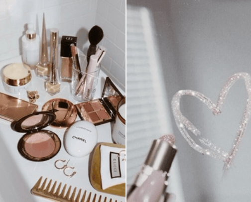 Make up 💄 cover photo collage