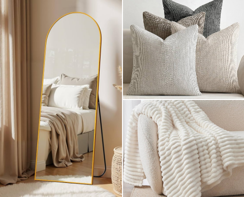 Curated Luxuries For a Cozy Home 🏡 cover photo collage