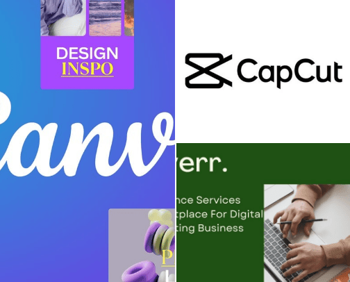 Content Creator Apps cover photo collage