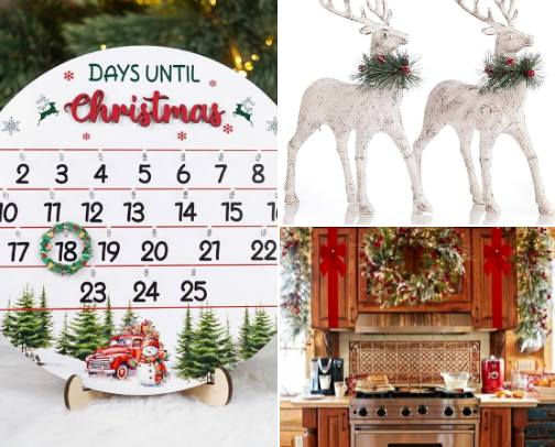 🎄🎅🏼🎀Christmas Decor from TikTok Shop 🎄🎅🏼🎀 cover photo collage