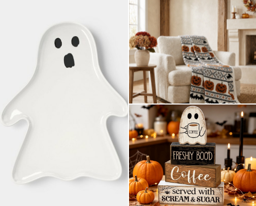 Halloween Home Decor cover photo collage
