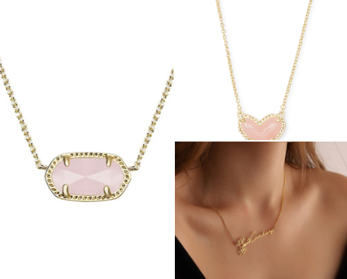 dreamy necklaces🦢 cover photo collage