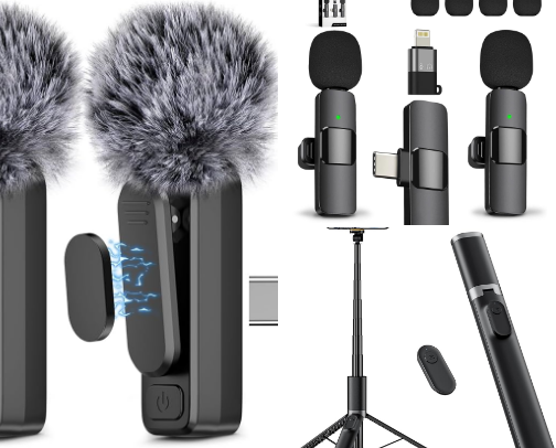 🚀 Are you a content creator? Then it’s not just an expense… it’s an investment in your dreams! 🌠 If you want to shine and stand out, these items are made for you, unstoppable creator 💪😉. cover photo collage